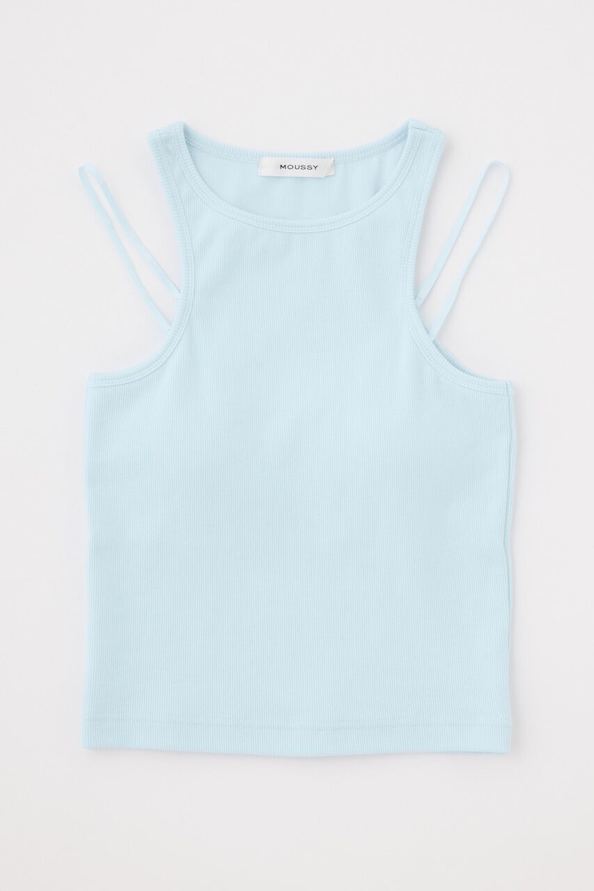 MOUSSY「STRAP MINIMAL タンクトップ」|タンクトップ|