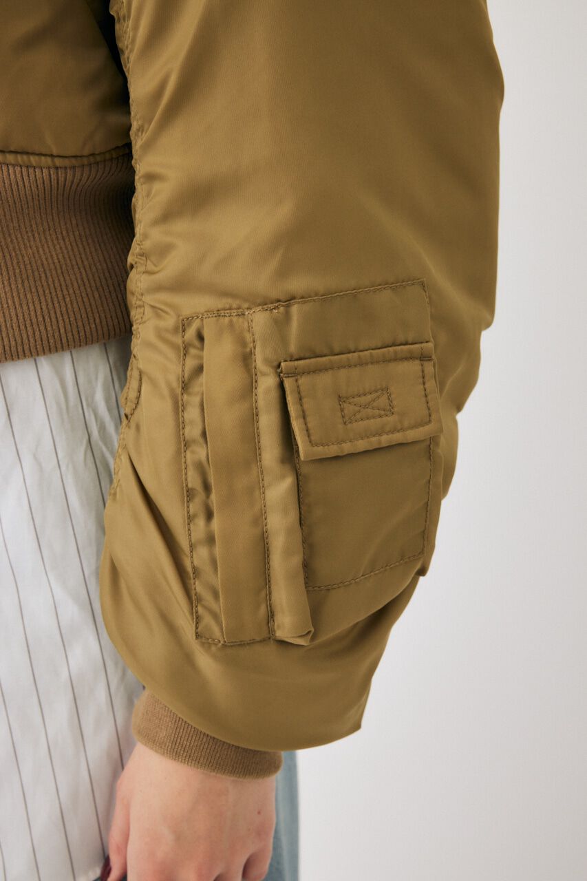 MOUSSY「VOLUME CROPPED MA-1」|ブルゾン・スタジャン|