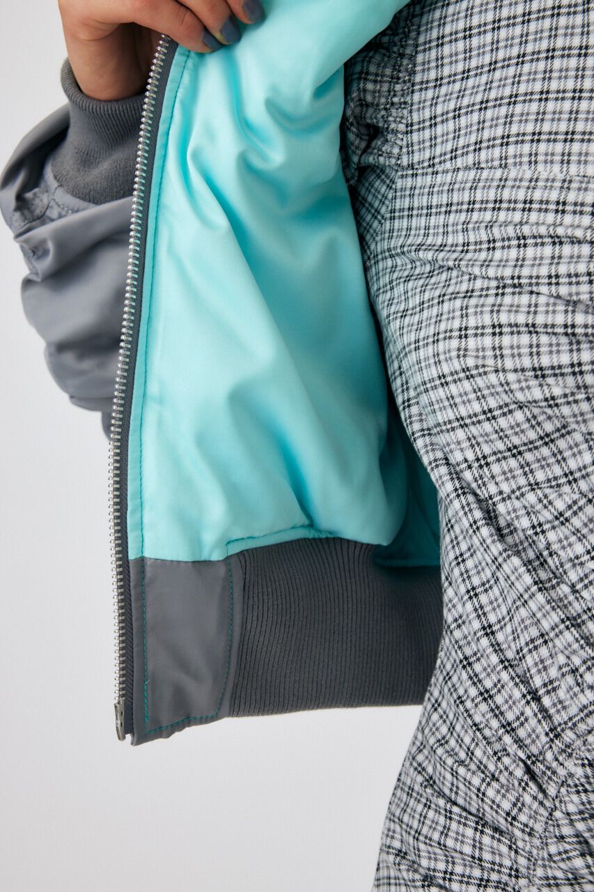 MOUSSY「VOLUME CROPPED MA-1」|ブルゾン・スタジャン|