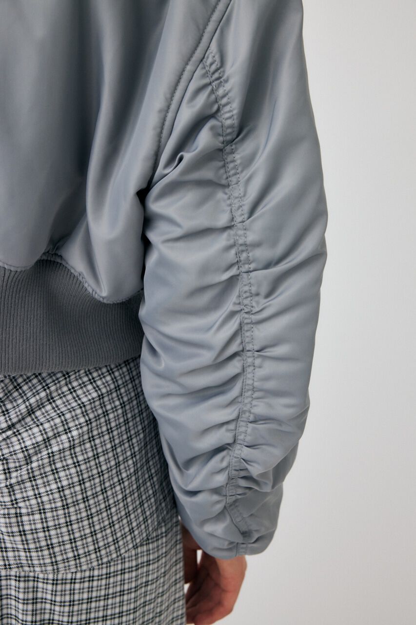 MOUSSY「VOLUME CROPPED MA-1」|ブルゾン・スタジャン|