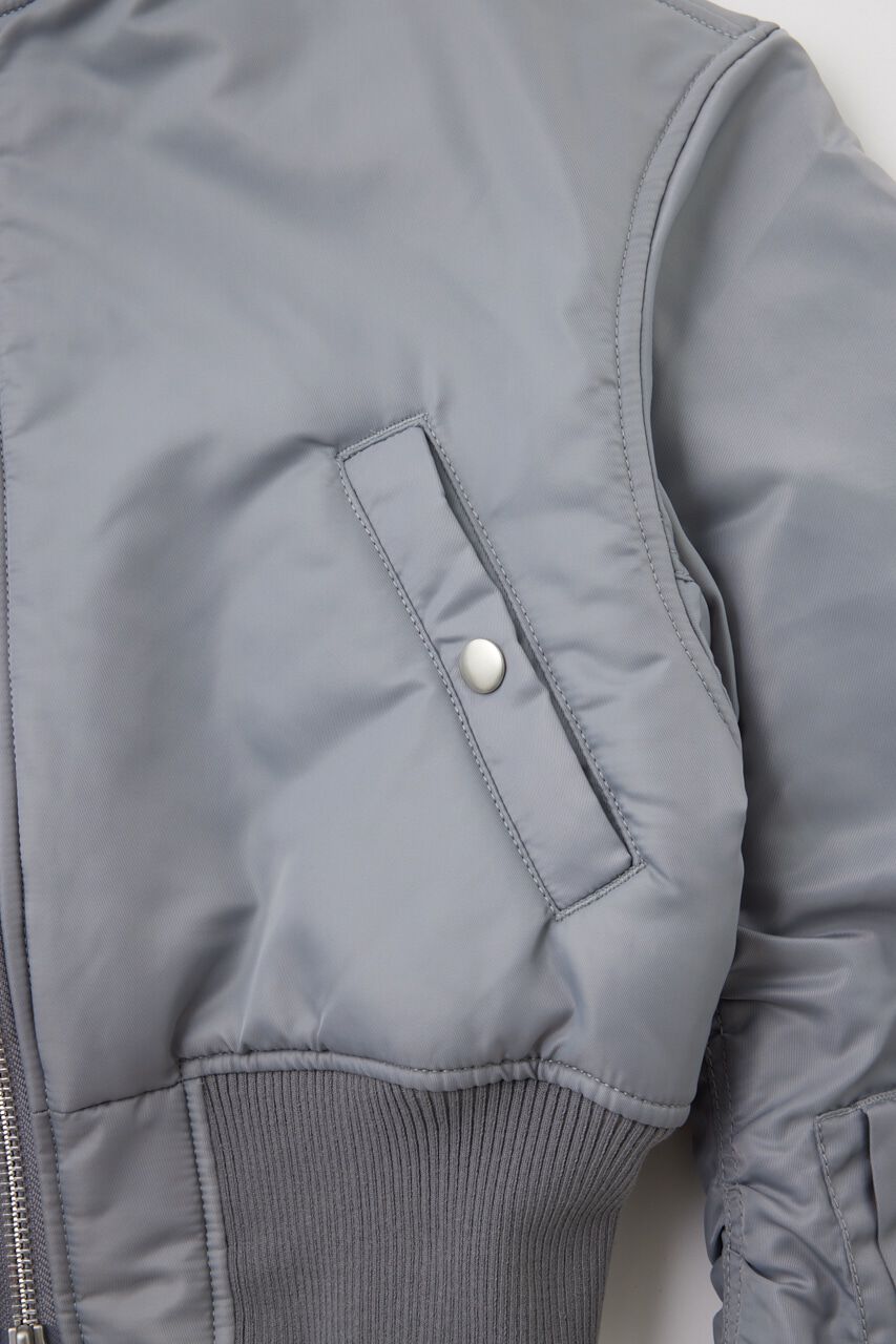 MOUSSY「VOLUME CROPPED MA-1」|ブルゾン・スタジャン|