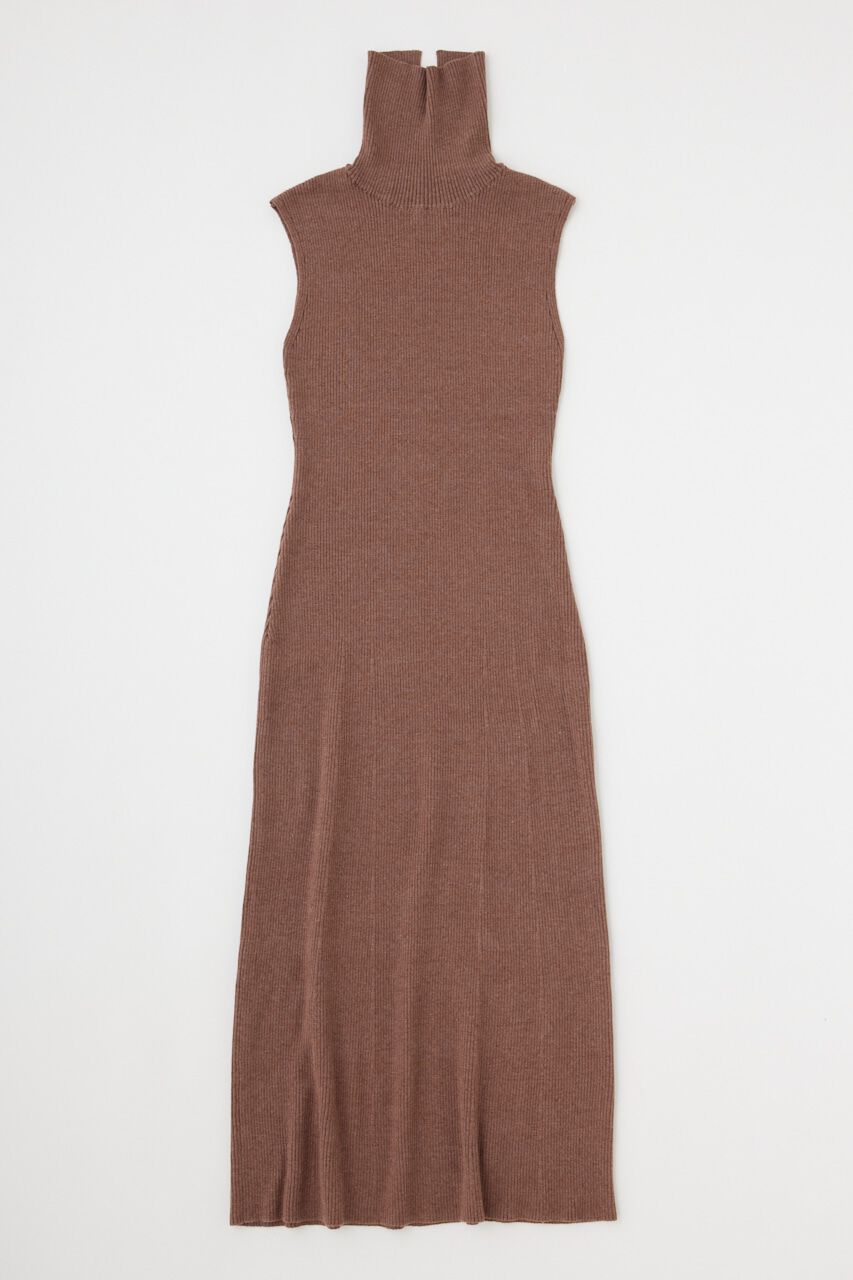 MOUSSY「SWITCHING RIB KNIT ドレス」|ワンピース|