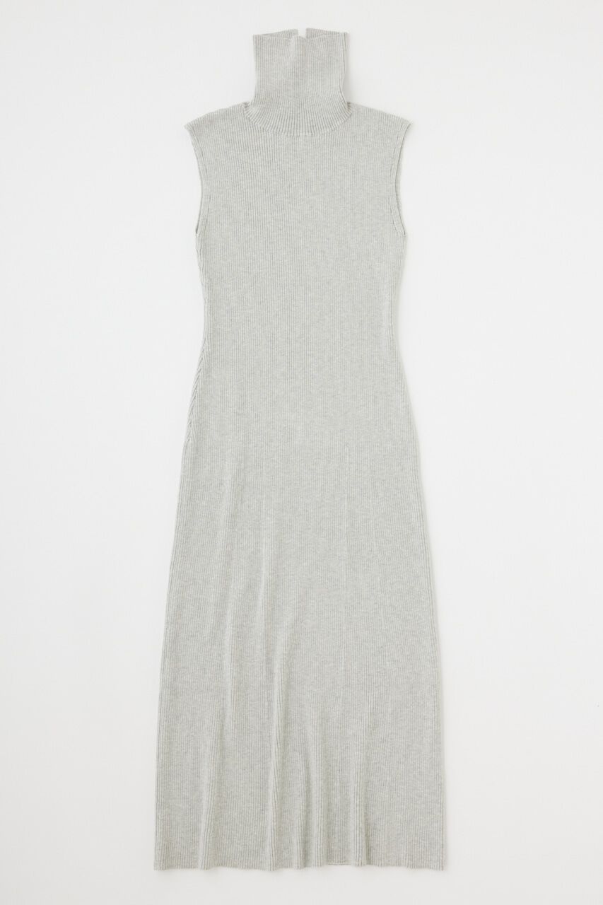 MOUSSY「SWITCHING RIB KNIT ドレス」|ワンピース|