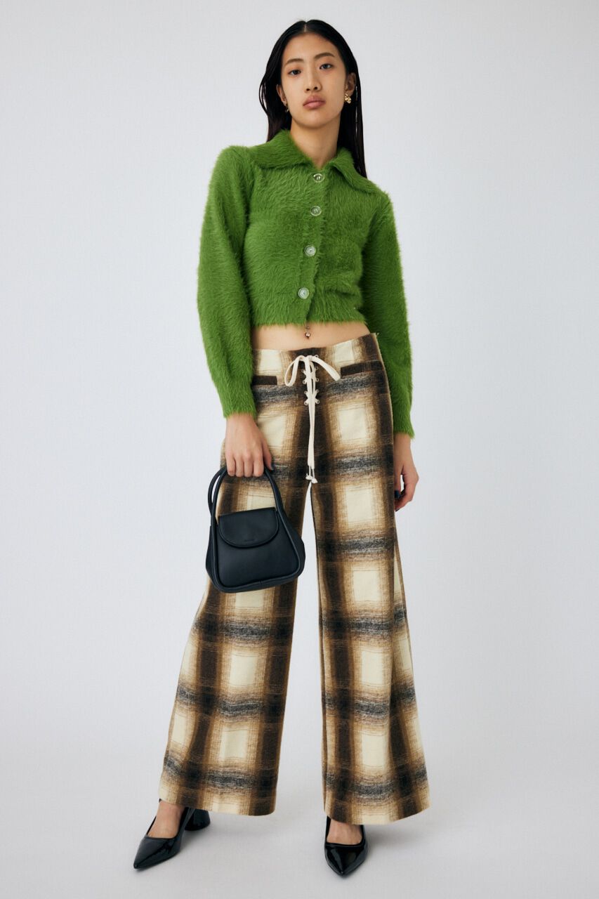 MOUSSY「FRONT LACE-UP WIDE パンツ」|その他|