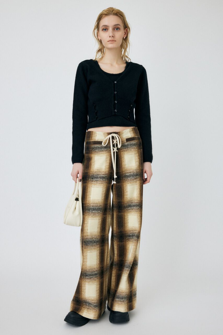 MOUSSY「FRONT LACE-UP WIDE パンツ」|その他|