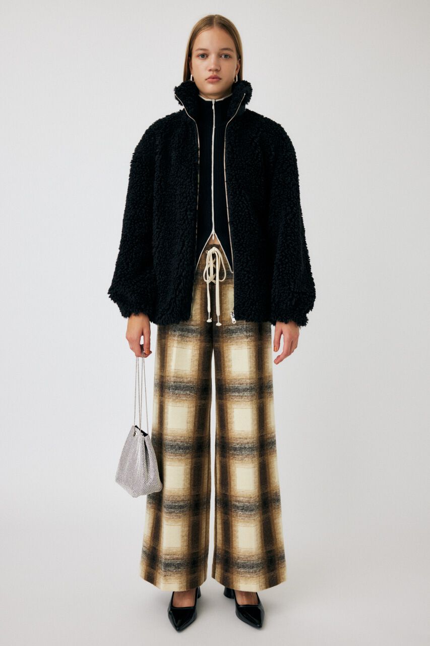 MOUSSY「FRONT LACE-UP WIDE パンツ」|その他|