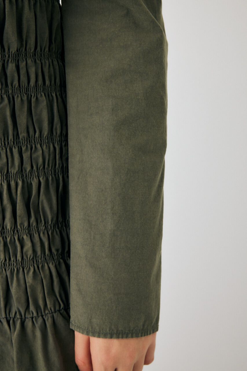 MOUSSY「SHIRRING GATHER ドレス」|ワンピース|