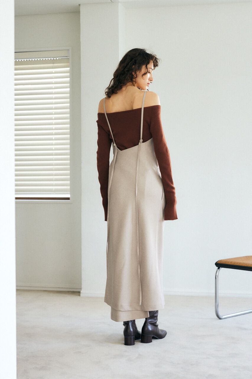 MOUSSY「TWILL キャミ ドレス」|ワンピース|