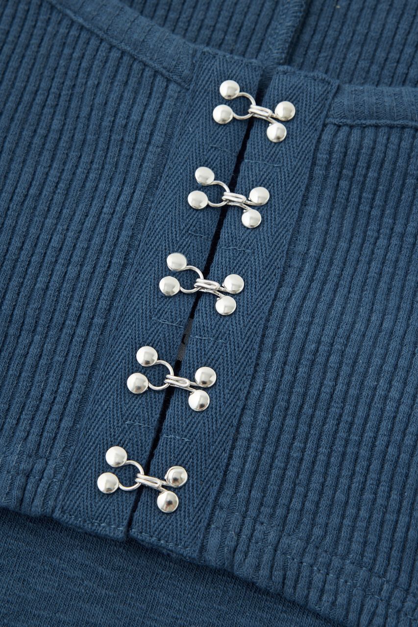 MOUSSY「HOOK & EYE BOLERO トップス」|Tシャツ・カットソー|