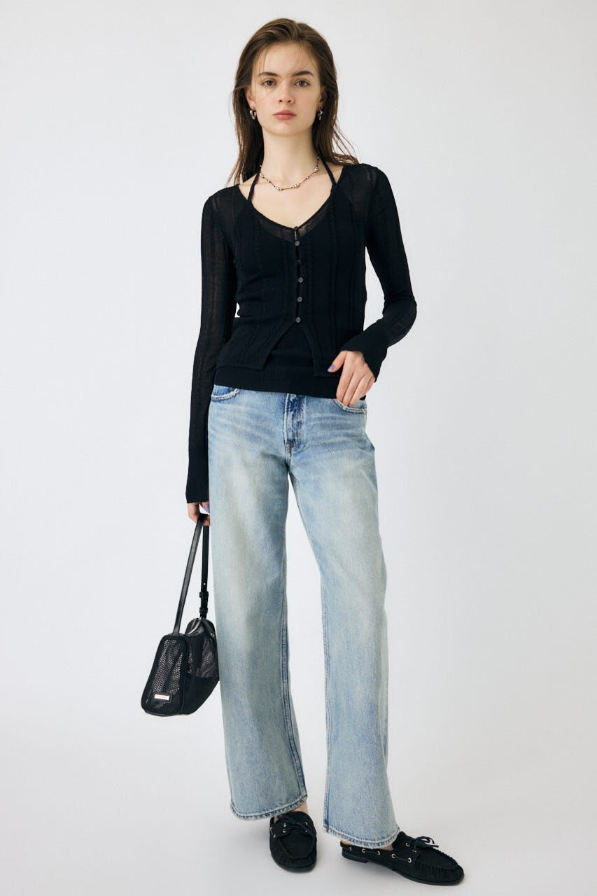 MOUSSY「90S LOWRISE LOOSE STRAIGHT」|デニム|
