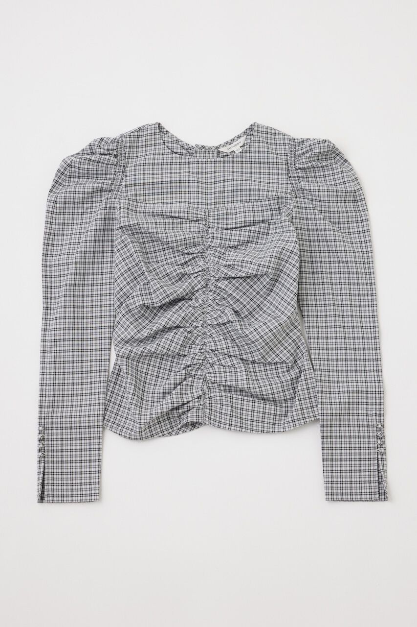 MOUSSY「PUFF SLEEVE GATHER ブラウス」|シャツ・ブラウス|