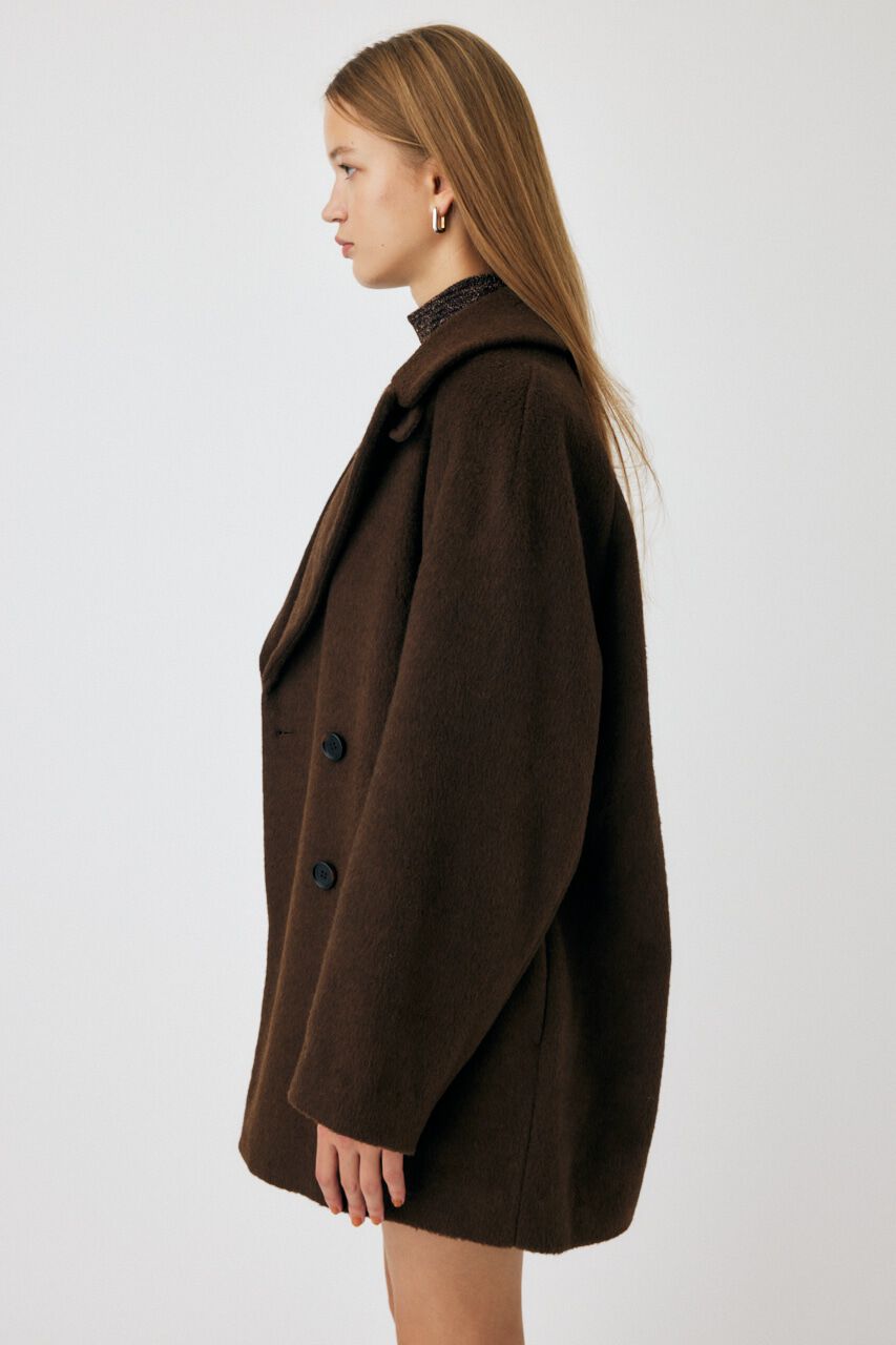 MOUSSY「BIG COLLAR MINI コート」|その他|