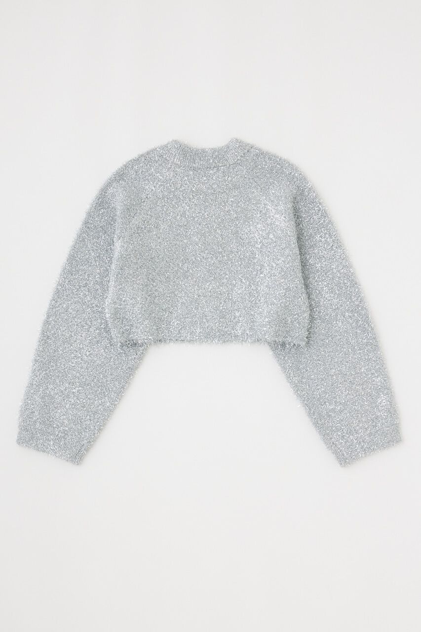 MOUSSY「GLITTER CROPPED セーター」|ニット・セーター|
