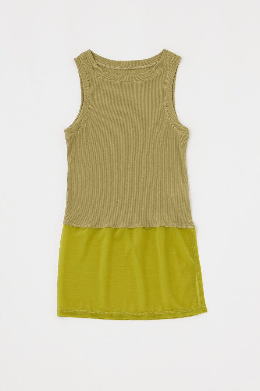 MOUSSY「COLOR BLOCK DOUBLE LAYER LSTシャツ」|Tシャツ・カットソー|