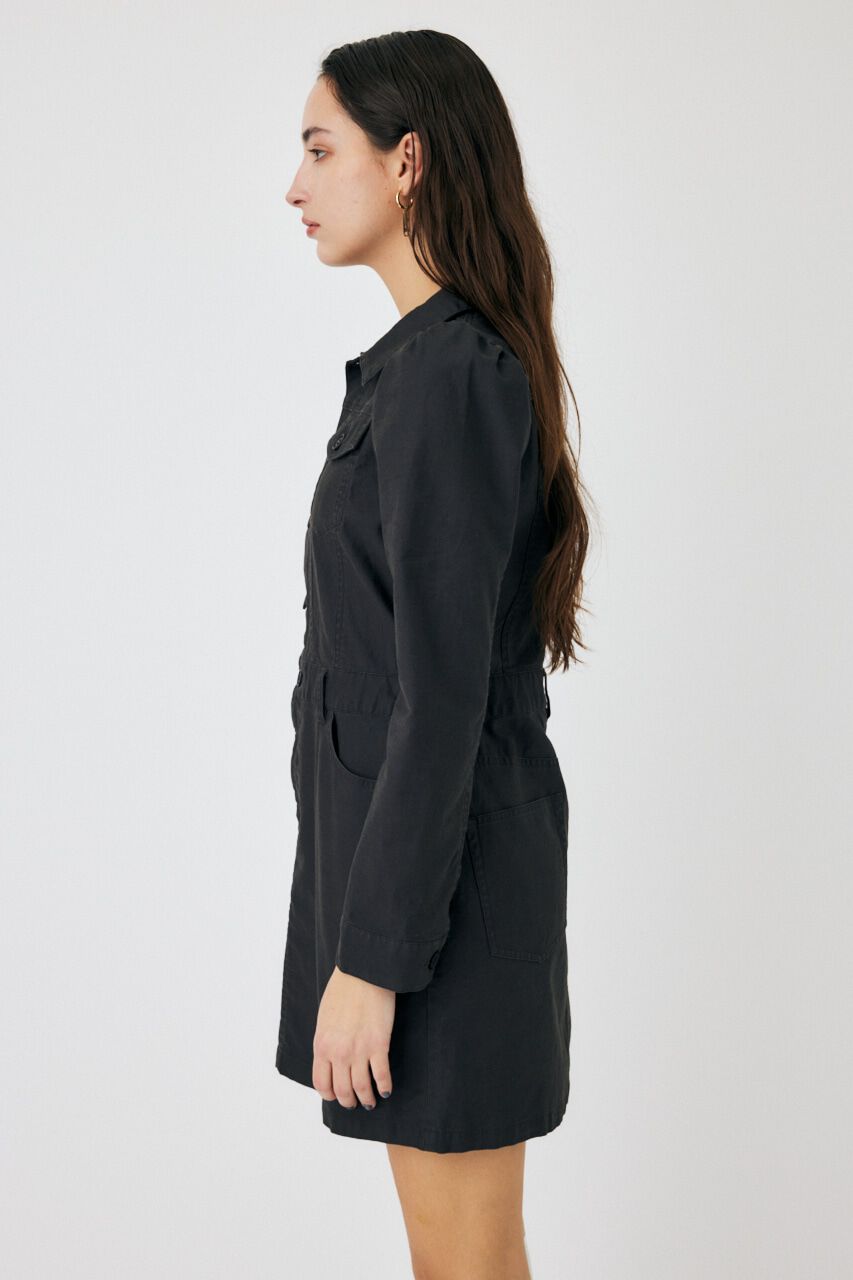 MOUSSY「PUFF SLEEVE MINI ドレス」|ワンピース|