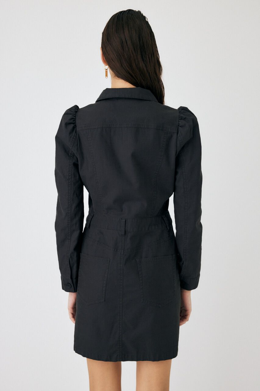 MOUSSY「PUFF SLEEVE MINI ドレス」|ワンピース|