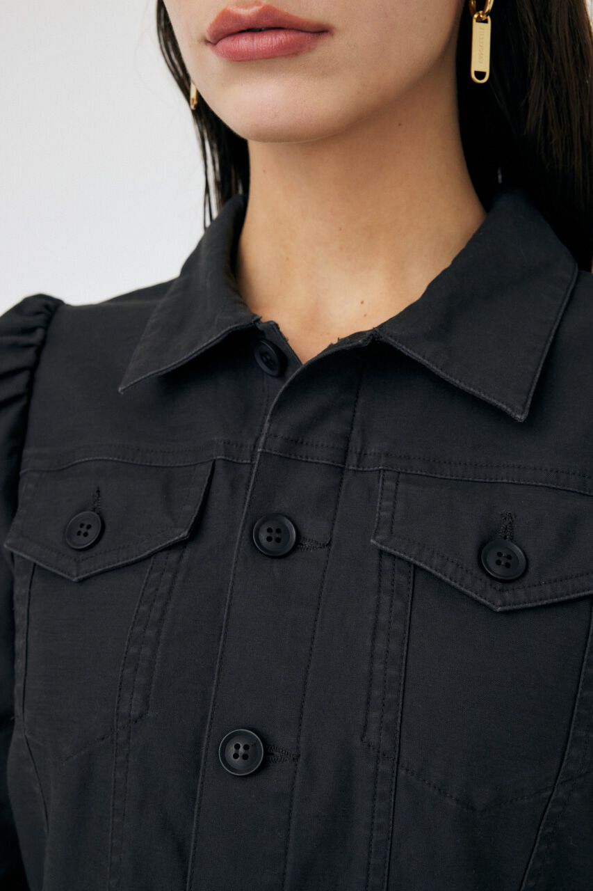 MOUSSY「PUFF SLEEVE MINI ドレス」|ワンピース|