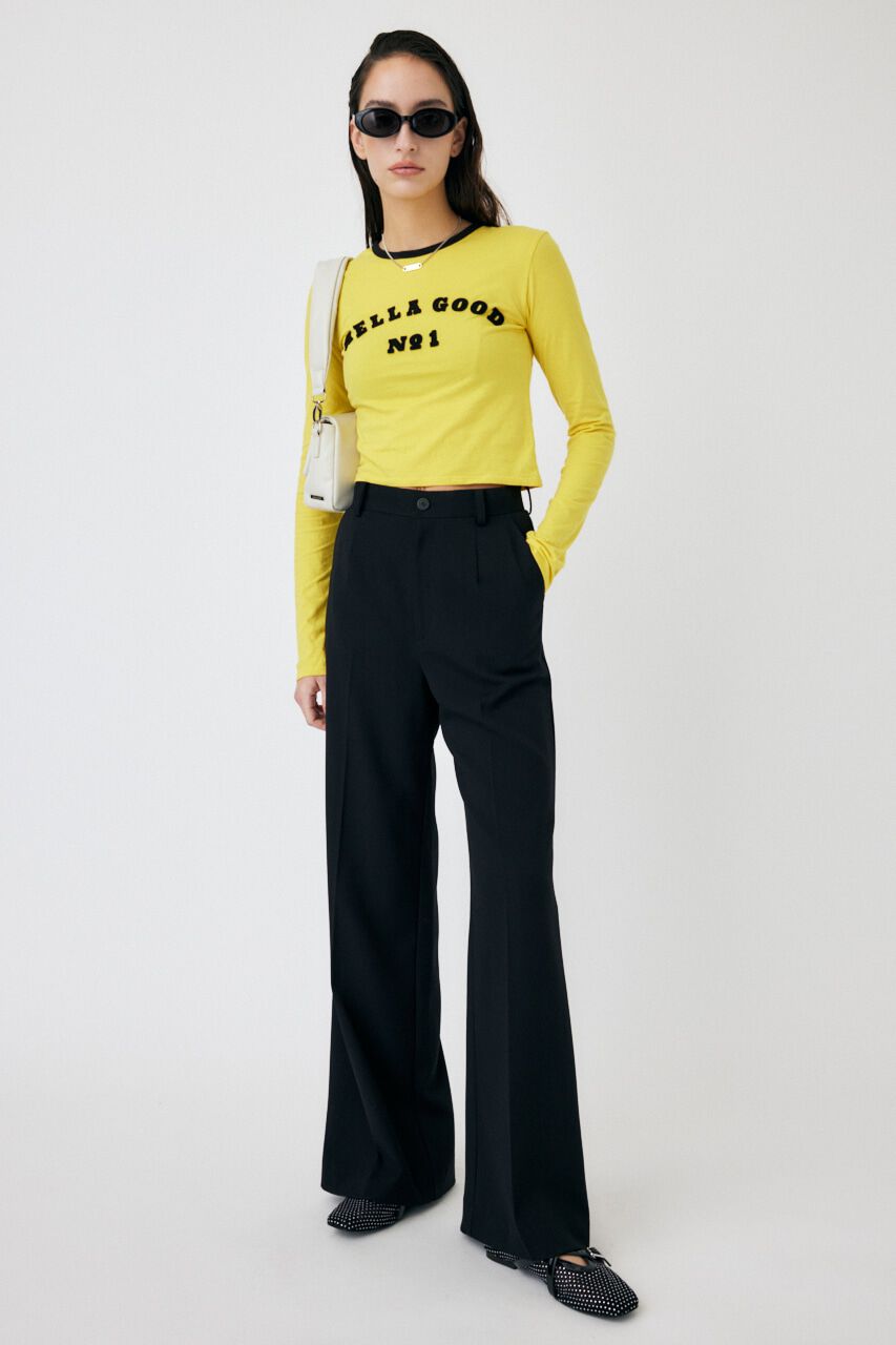 MOUSSY「PATCHED LOGO LS Tシャツ」|Tシャツ・カットソー|