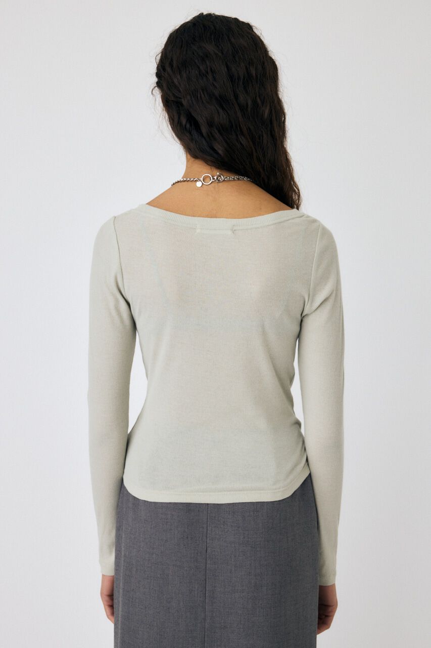 MOUSSY「LAYERED GARTER トップス」|Tシャツ・カットソー|