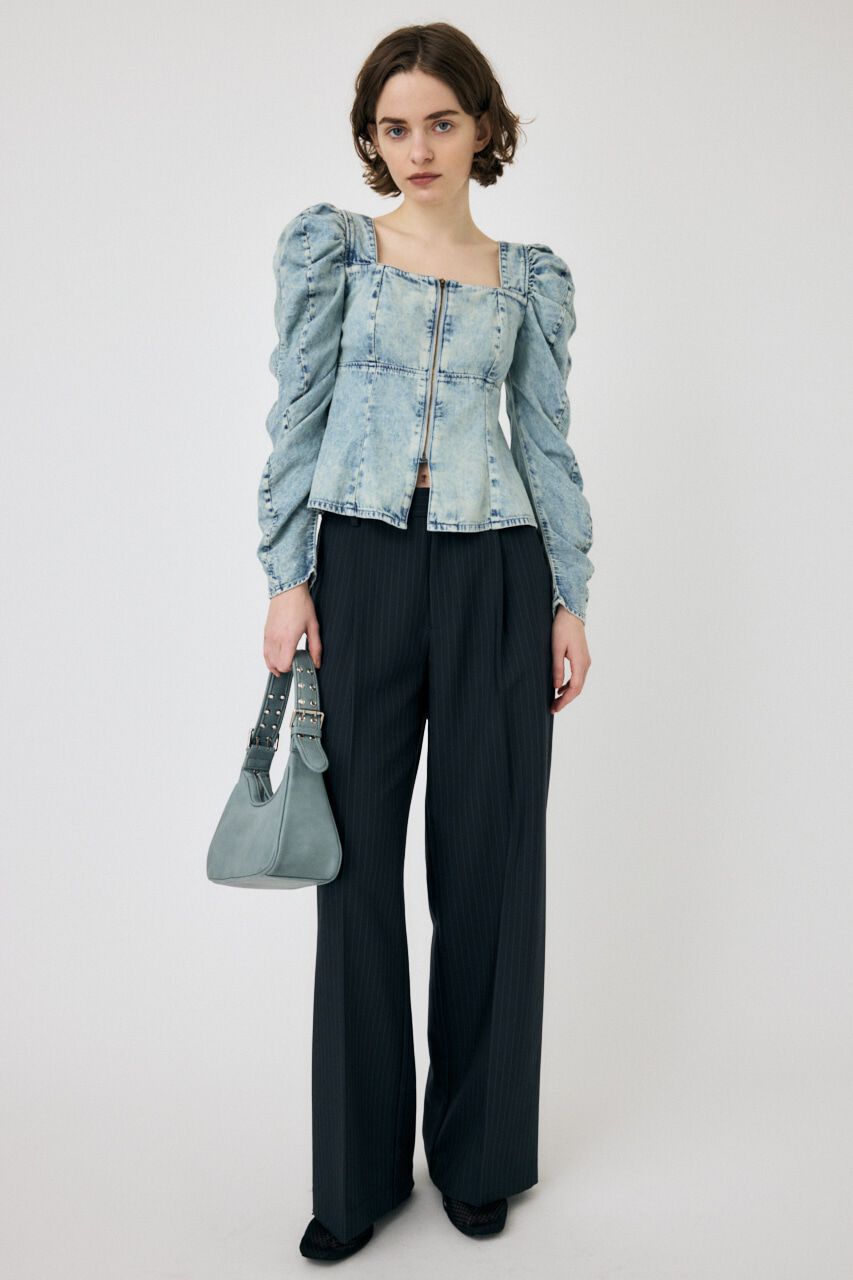 MOUSSY「WIDE LEG トラウザー」|その他|