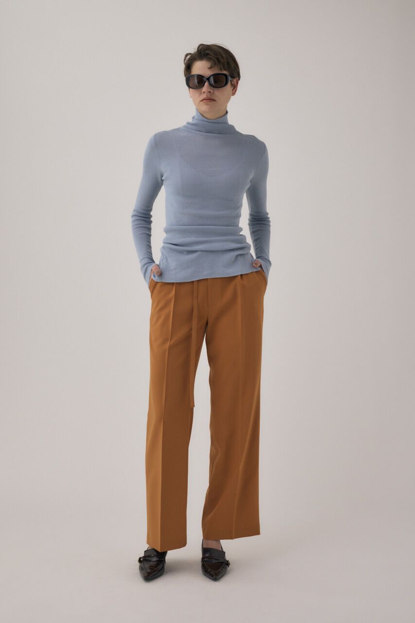 MOUSSY「リサイクルポリエステル使用ベルト付きスラックス」|その他|ORG