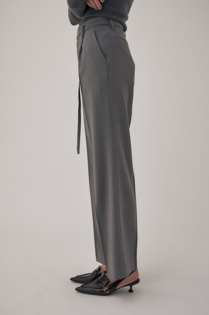 MOUSSY「リサイクルポリエステル使用ベルト付きスラックス」|その他|