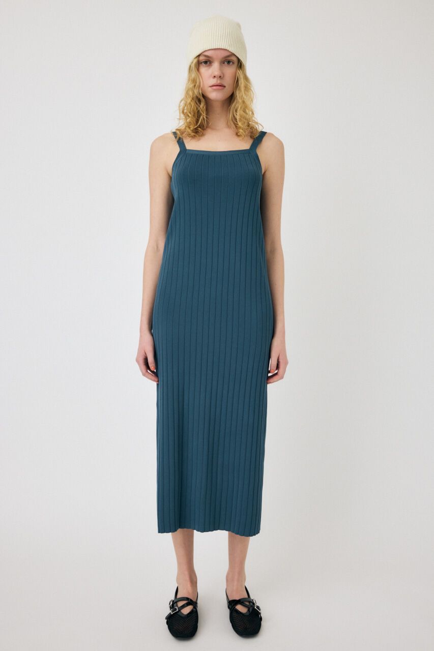 MOUSSY「SHIRT COMBI KNIT ドレス」|ワンピース|