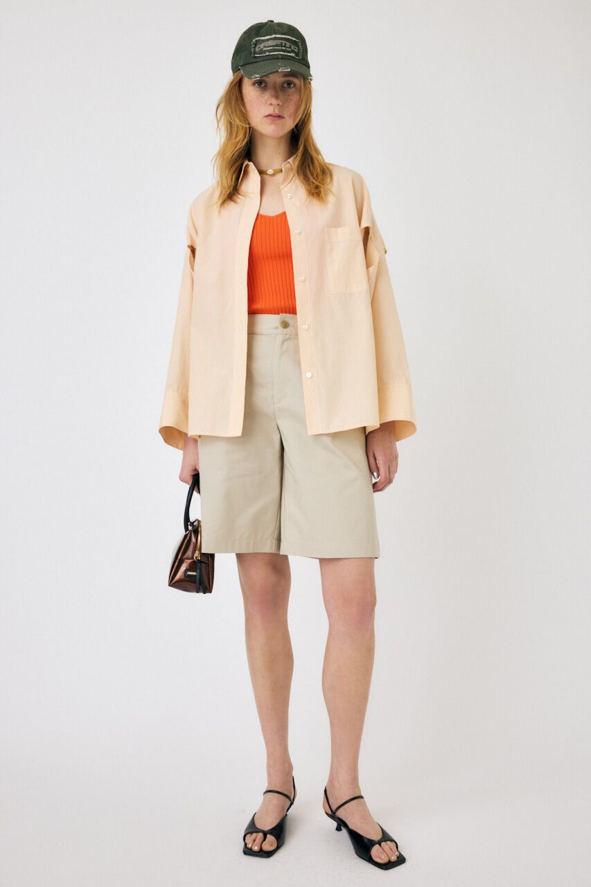 MOUSSY「ARM SLIT OVER シャツ」|シャツ・ブラウス|