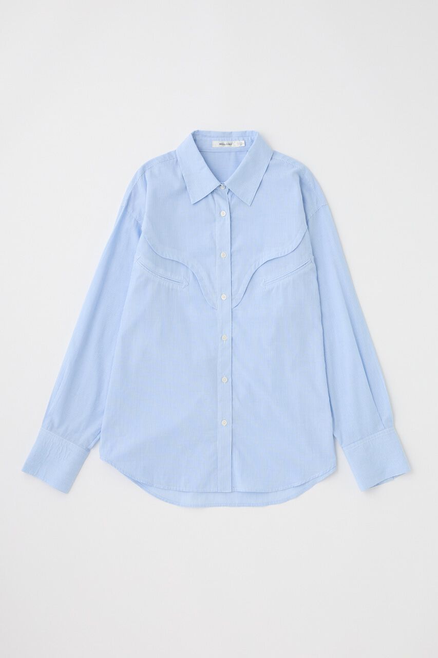 MOUSSY「WESTERN OVER シャツ」|シャツ・ブラウス|