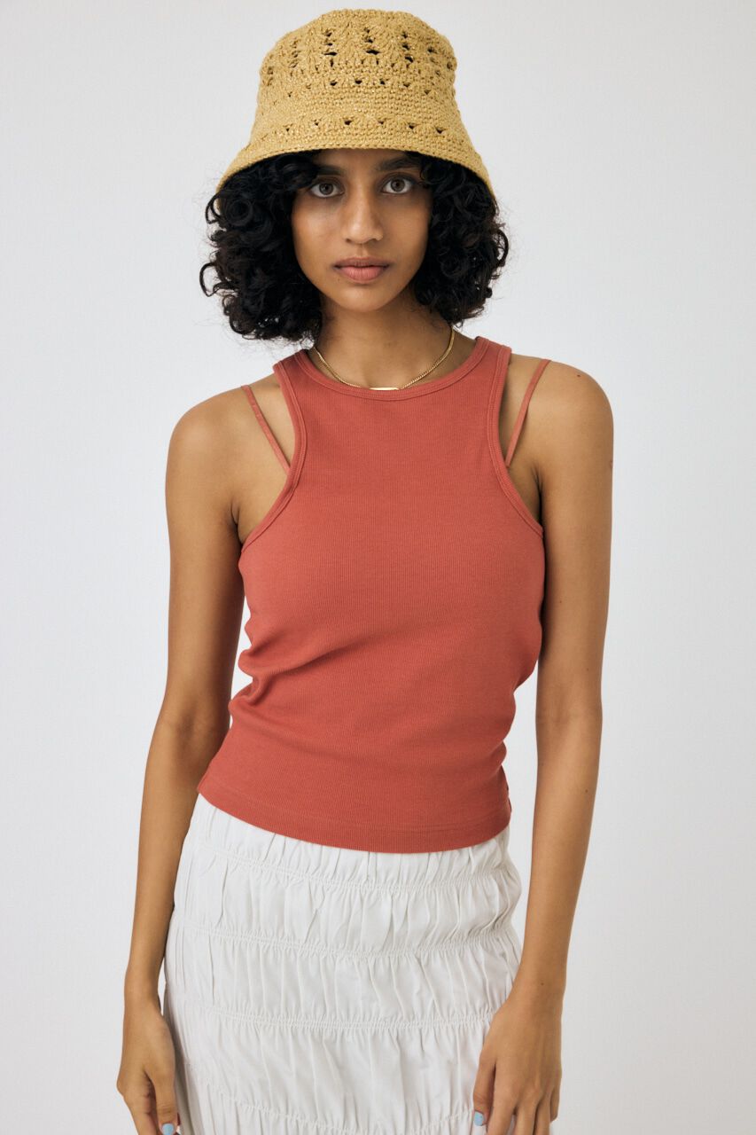 MOUSSY「STRAP MINIMAL タンク」|タンクトップ|