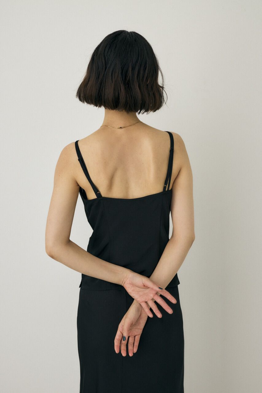 MOUSSY「サテンキャミソール　リサイクルポリエステル&times;レーヨン素材」|キャミソール|