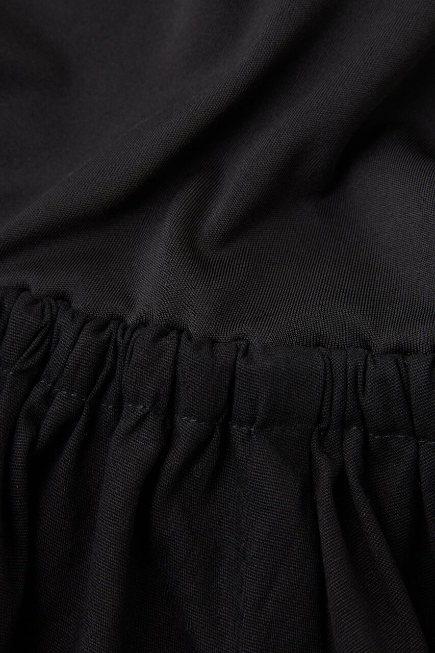 MOUSSY「伸縮性のあるﾘｻｲｸﾙﾎﾟﾘｴｽﾃﾙ使用のｶｯﾄｿｰﾀﾝｸﾄｯﾌﾟ 」|ワンピース|