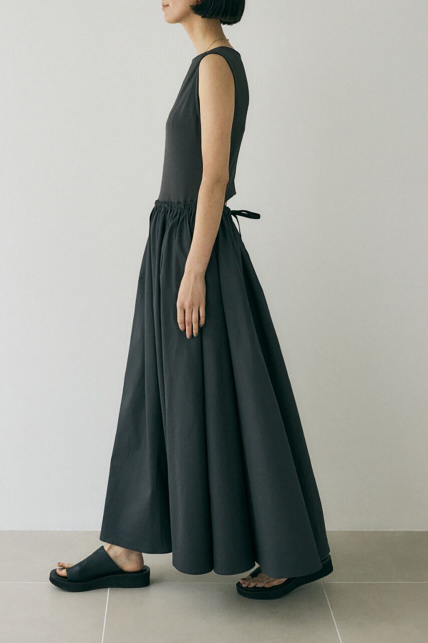 MOUSSY「伸縮性のあるﾘｻｲｸﾙﾎﾟﾘｴｽﾃﾙ使用のｶｯﾄｿｰﾀﾝｸﾄｯﾌﾟ 」|ワンピース|