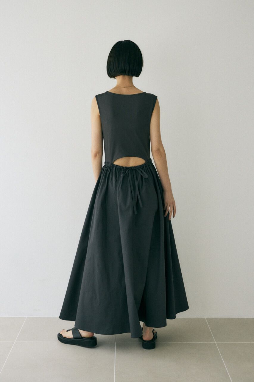 MOUSSY「伸縮性のあるﾘｻｲｸﾙﾎﾟﾘｴｽﾃﾙ使用のｶｯﾄｿｰﾀﾝｸﾄｯﾌﾟ 」|ワンピース|