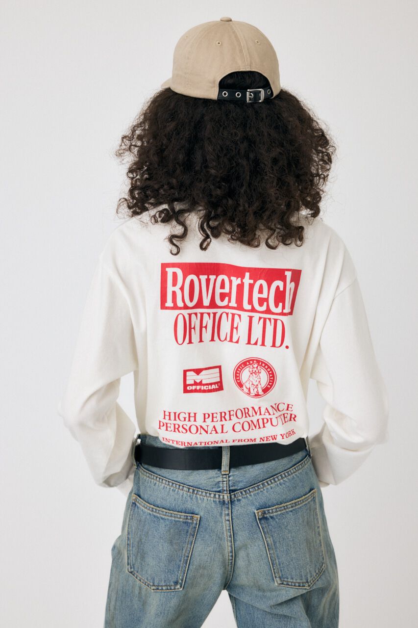 MOUSSY「COMPANY ロングスリーブTEE」|Tシャツ・カットソー|WHT