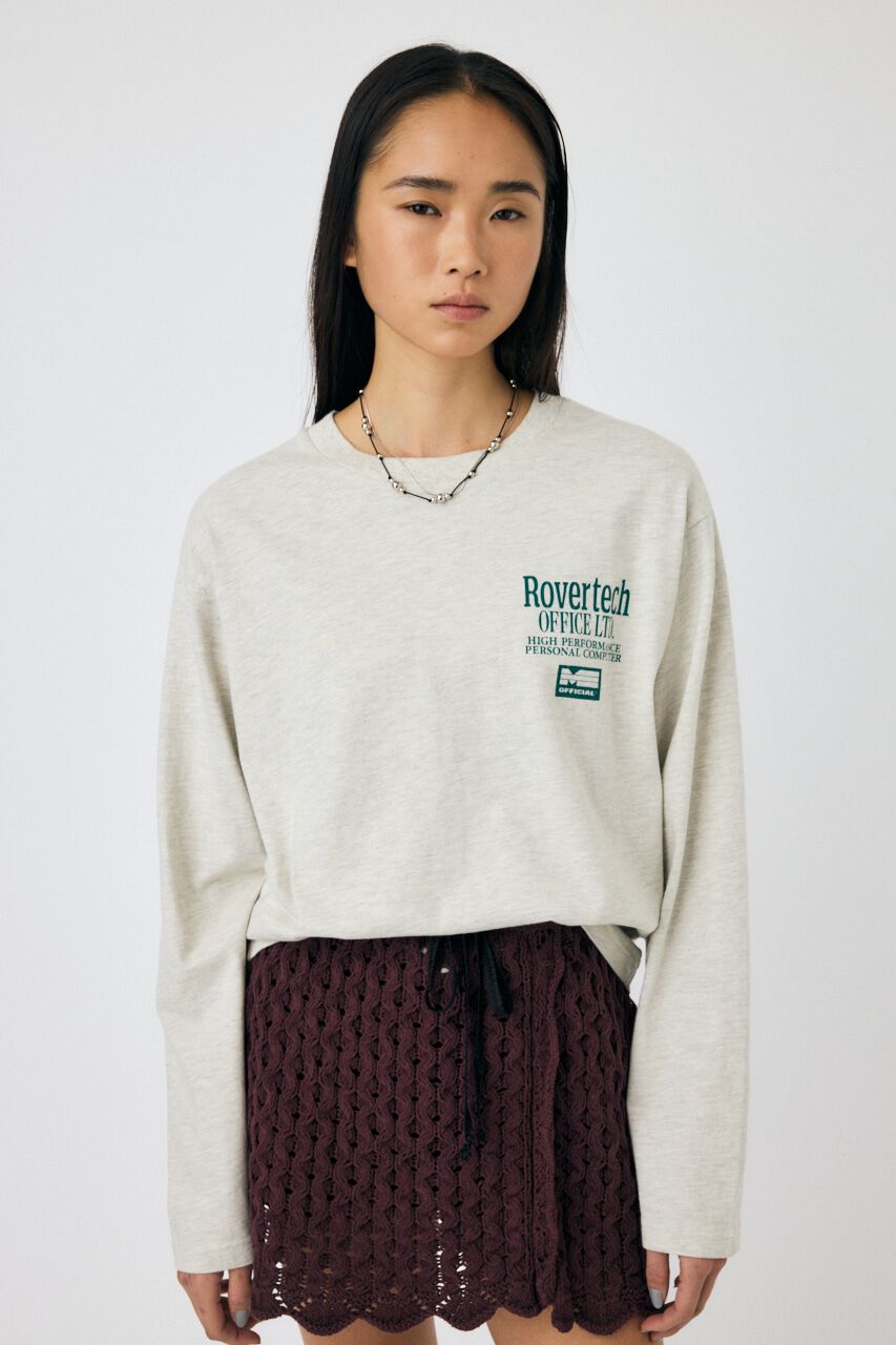 MOUSSY「COMPANY ロングスリーブTEE」|Tシャツ・カットソー|