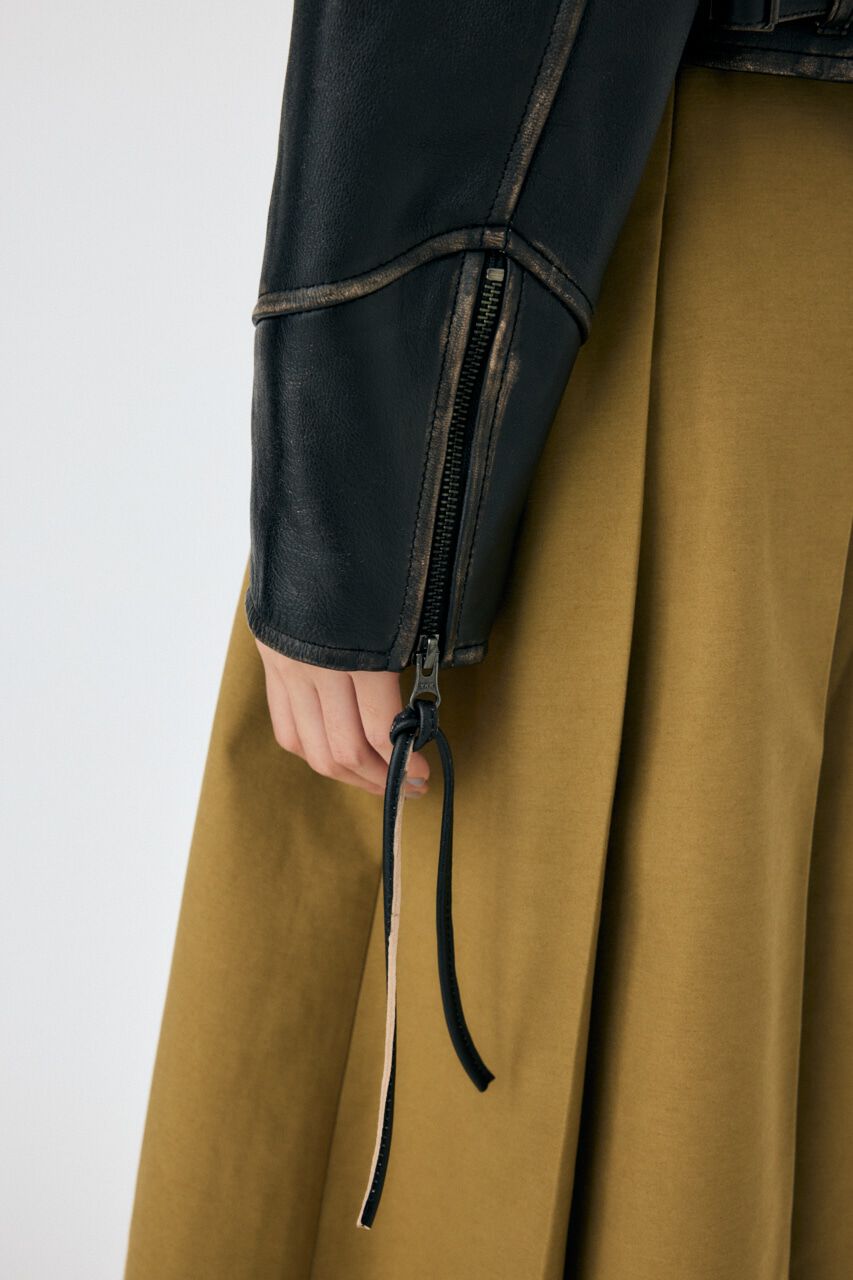 MOUSSY「LEATHER FLIGHT ジャケット」|その他|