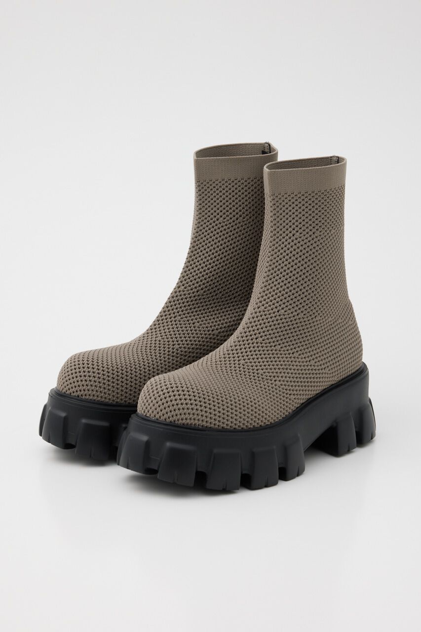 rienda「メッシュニットショートブーツ」|サンダル|