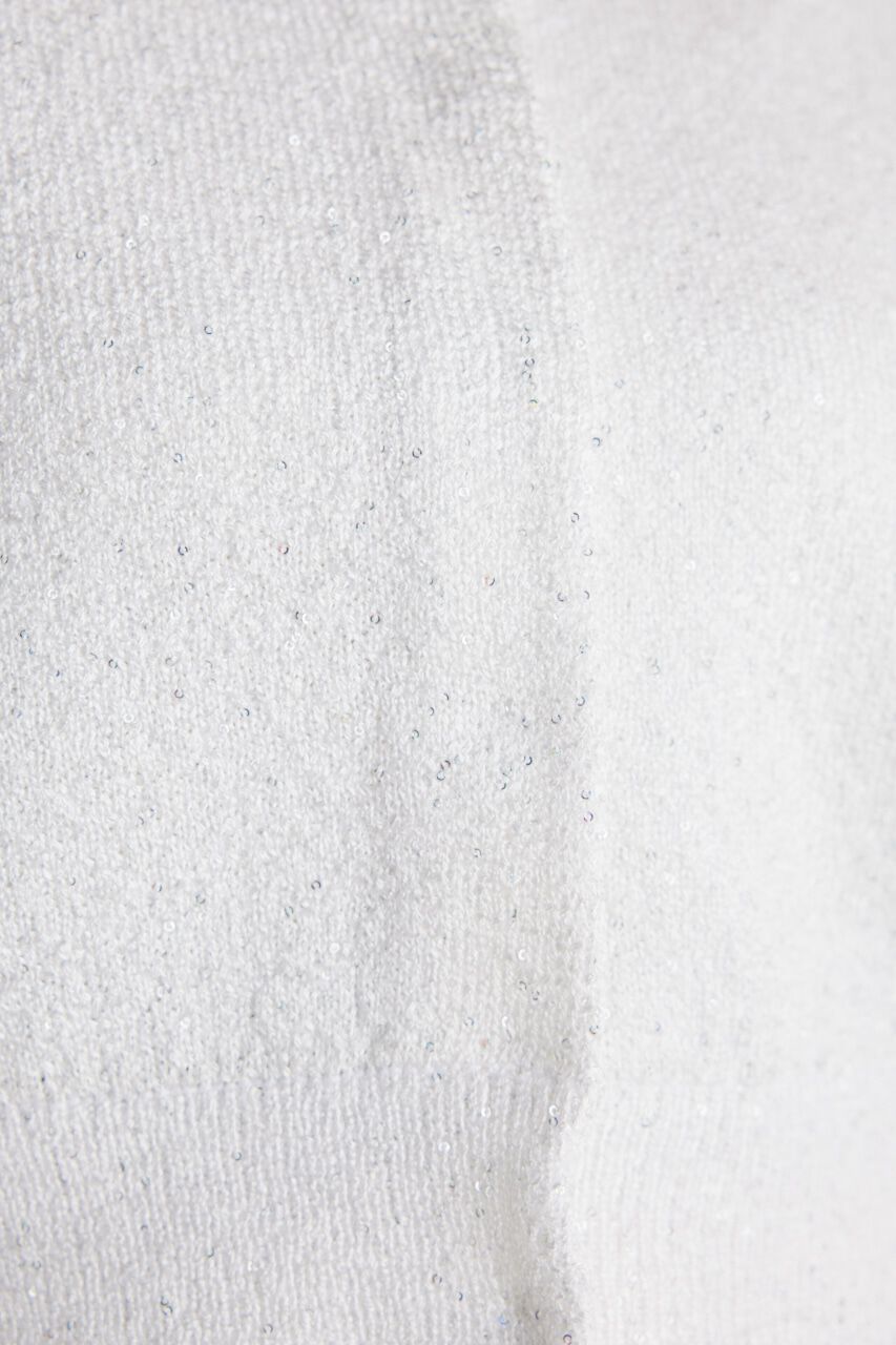 rienda「スパンコールKnit CD」|カーディガン|