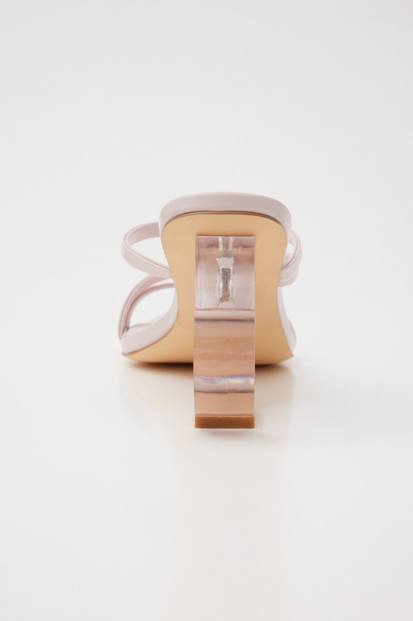 rienda「ハートデザインクリアヒールSDL」|サンダル|