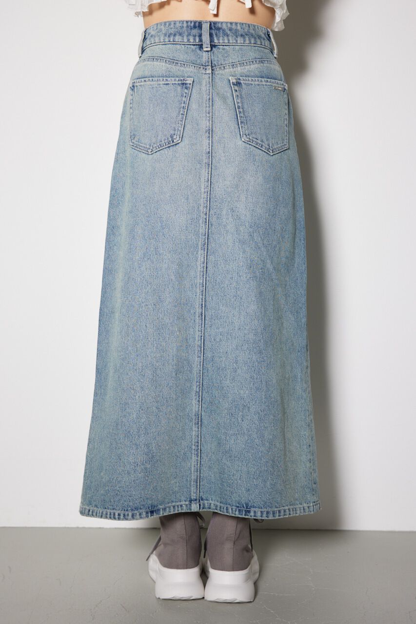 rienda「ストレートロングジャストウエストスカート」|スカート|