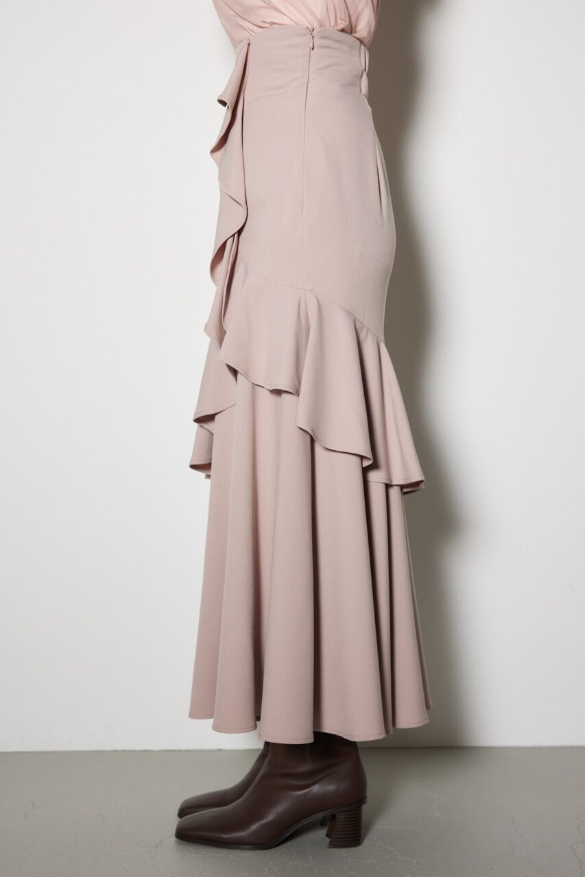 rienda「ダブルフリルスリットスコートショートパンツ」|その他|