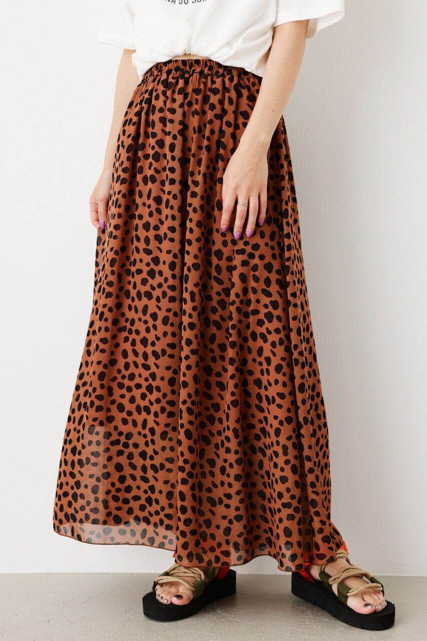 RODEO CROWNS「アニマルアソートプリントスカート」|スカート|