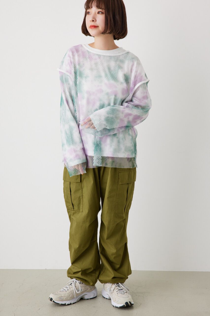 RODEO CROWNS「L/S メッシュトップスセット」|Tシャツ・カットソー|