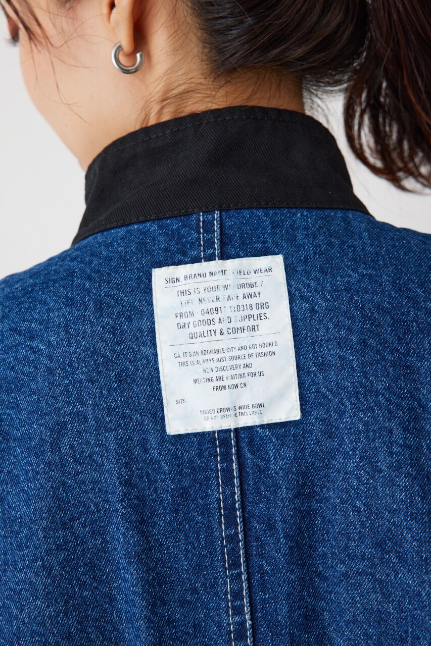 RODEO CROWNS「DENIM リメイクライク モッズコート」|その他|