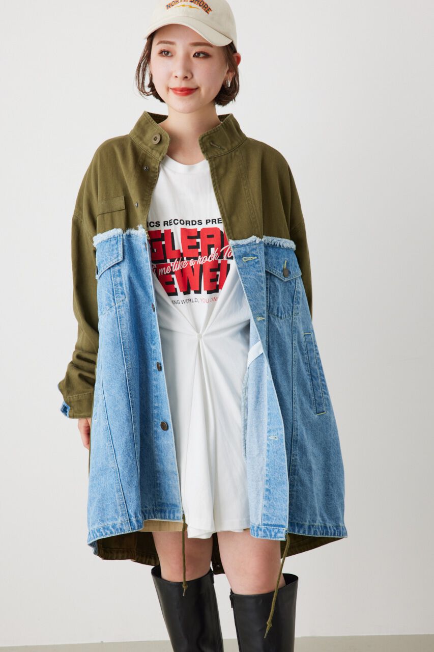 RODEO CROWNS「DENIM リメイクライク モッズコート」|その他|