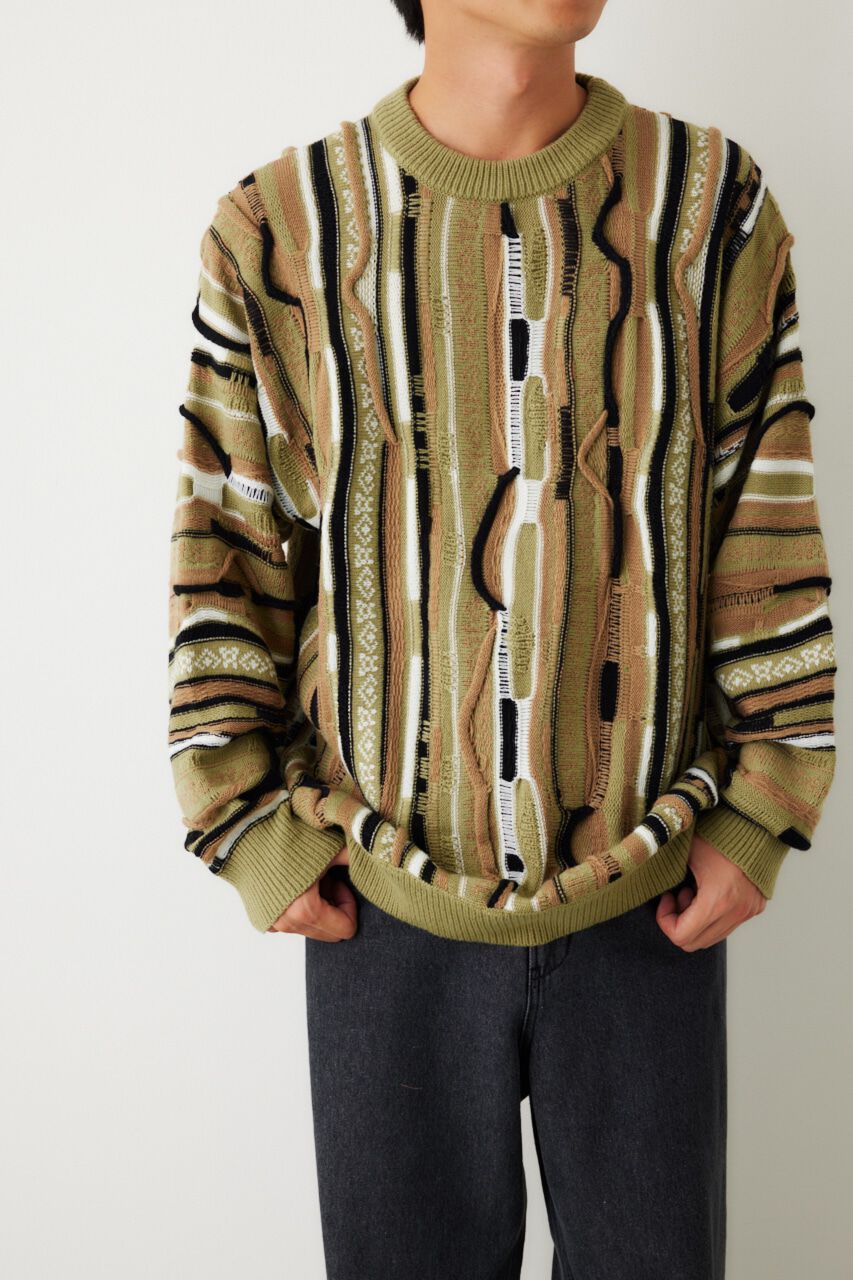 RODEO CROWNS「クージーニット」|ニット・セーター|柄KHA5