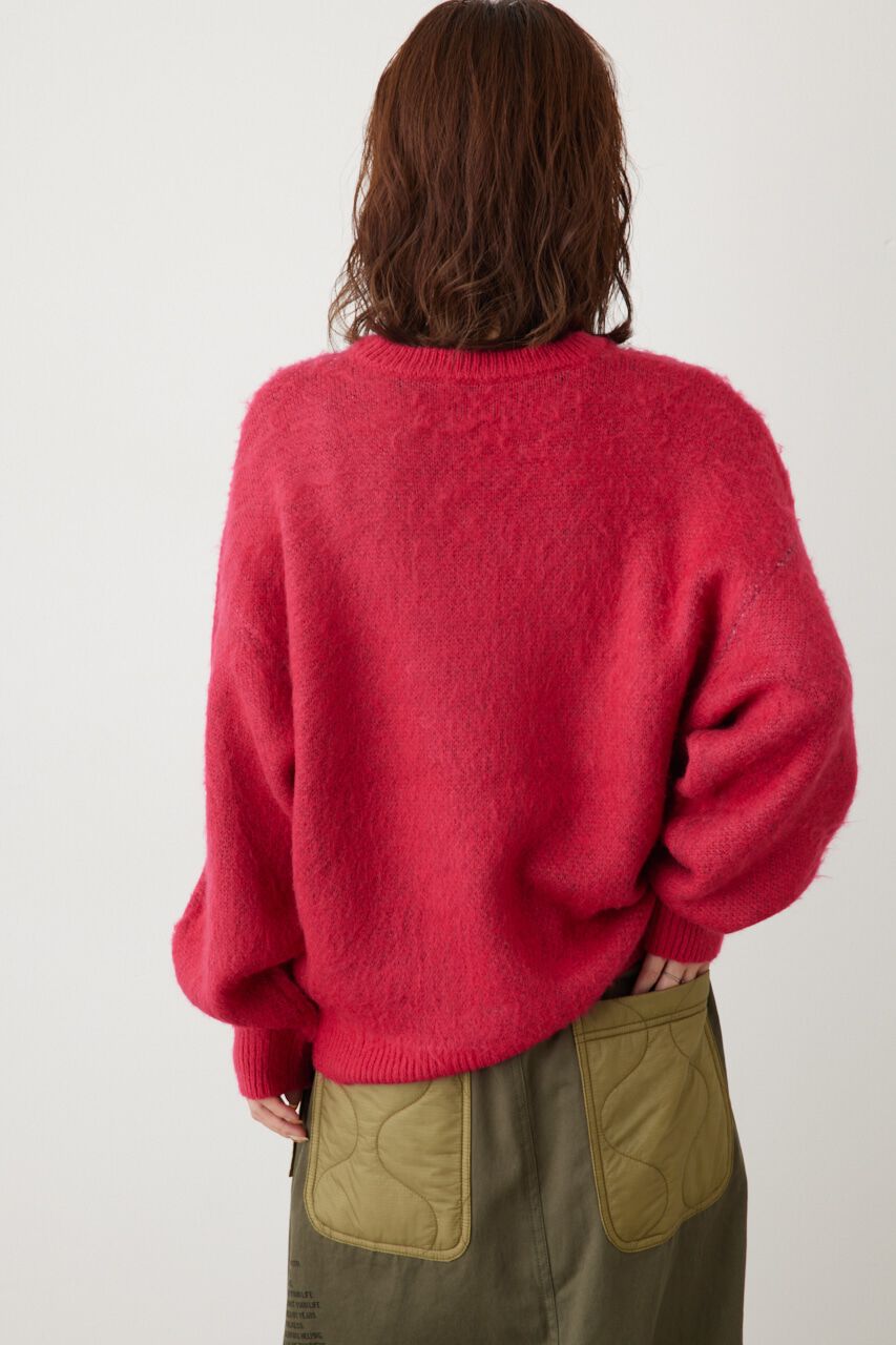 RODEO CROWNS「シャギーカレッジニットトップス」|ニット・セーター|