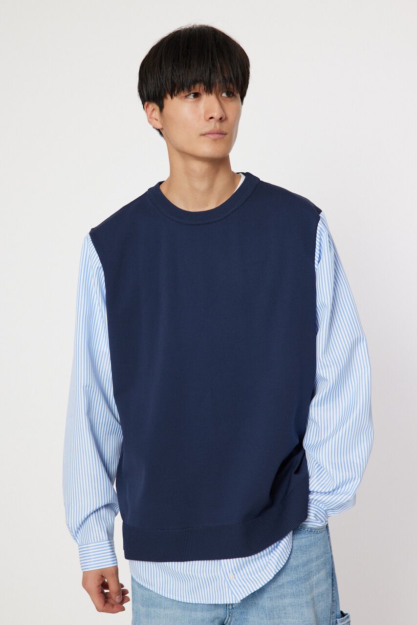 RODEO CROWNS「シャツコンビニット」|ニット・セーター|