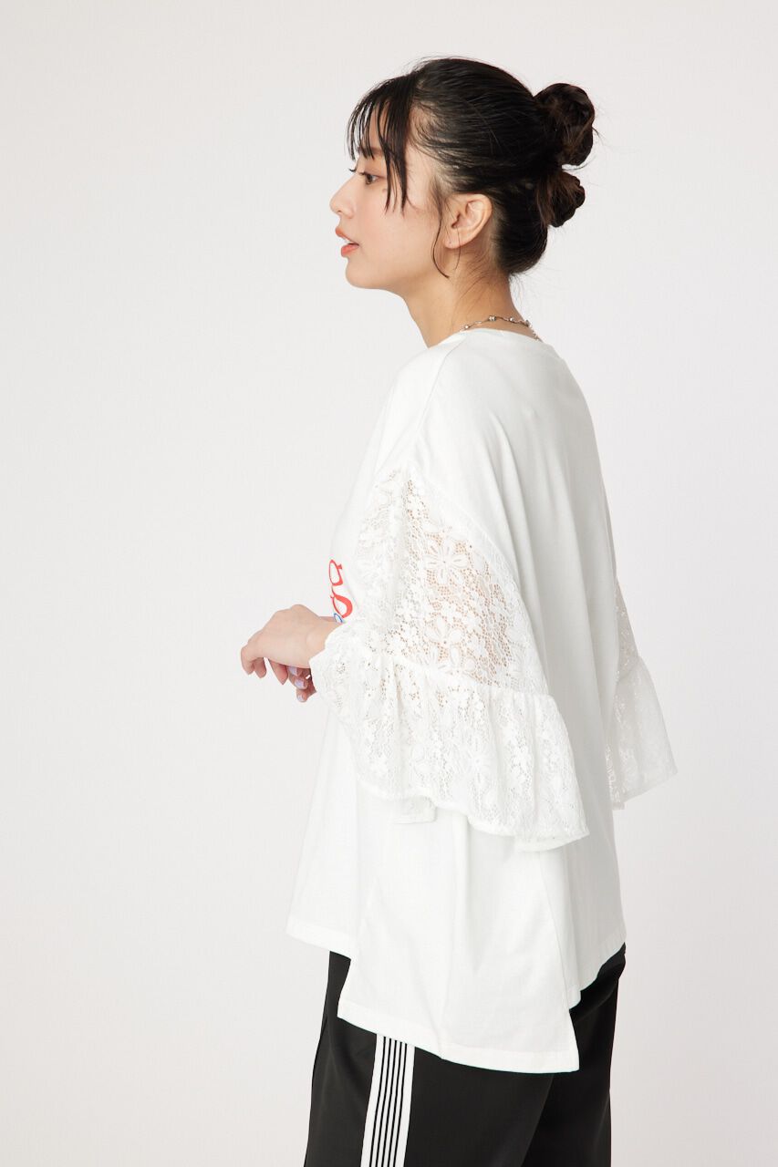 RODEO CROWNS「ドッキングレースラッフルTシャツ」|Tシャツ・カットソー|